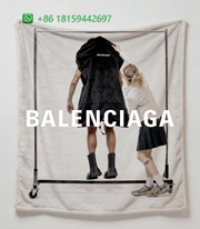 Balenciaga Throw Blankets